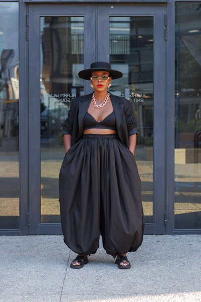 Safi Balloon Pants (Black)