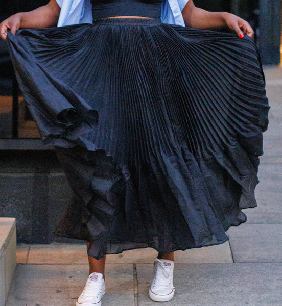 Pepo Black Skirt