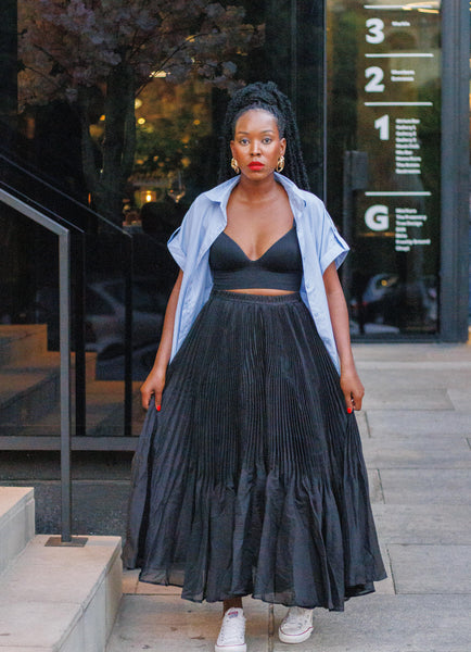 Pepo Black Skirt
